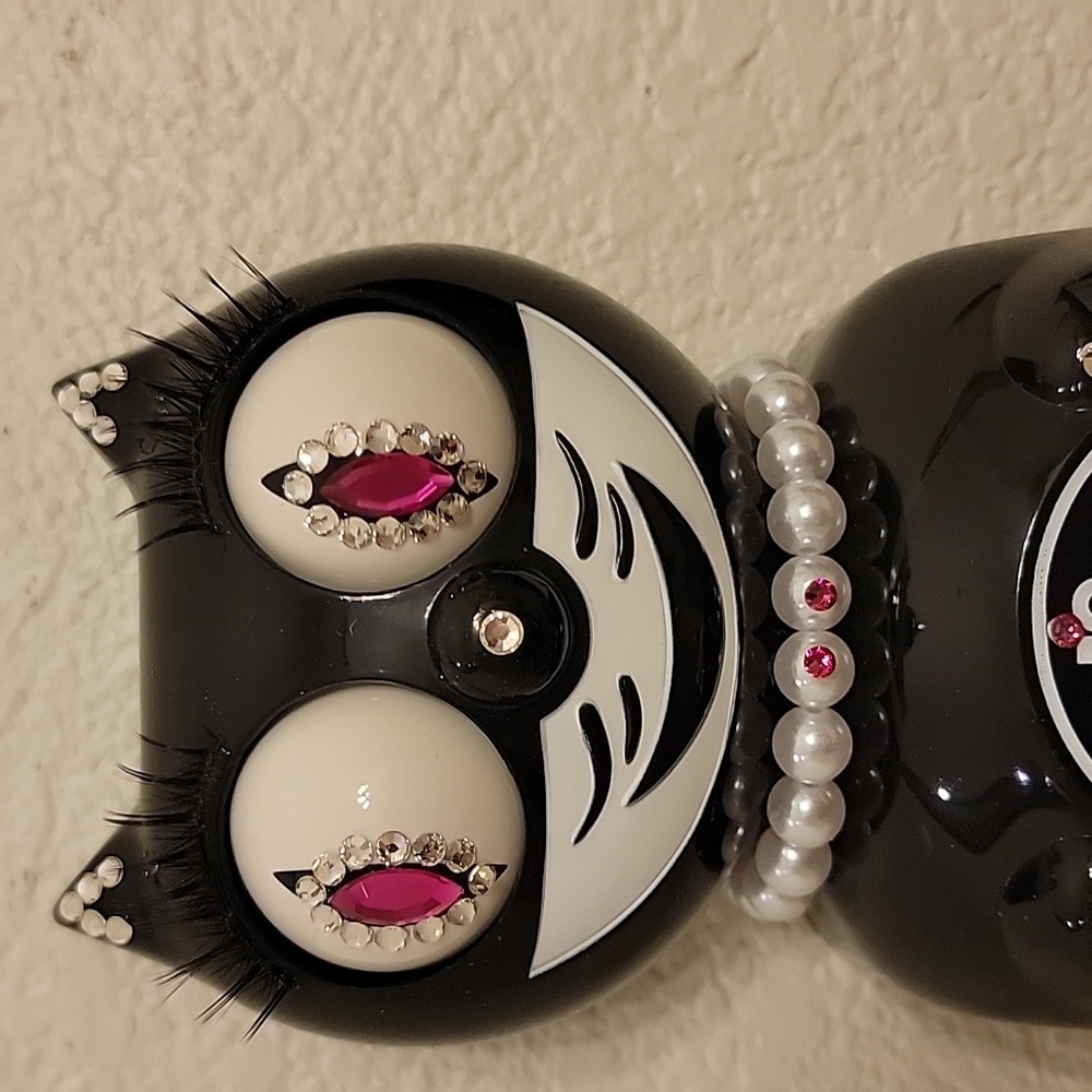 Jeweled Lady Kit-Cat Klock clock SUPER RARE